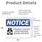 Signmission 18 in Height, 24 in Width, Vinyl Decal, Rectangle OS-2PACK-NS-D-1824-L-17187 - alternate 3
